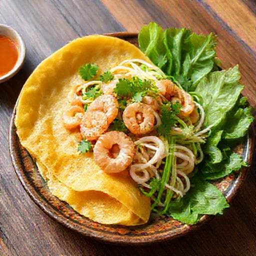 Bánh Xèo Hải Sản (Seafood Bánh Xèo)