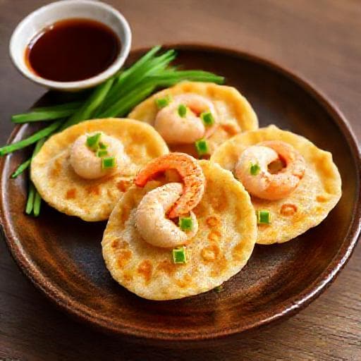 Bánh Khọt with Mung Bean and Shrimp