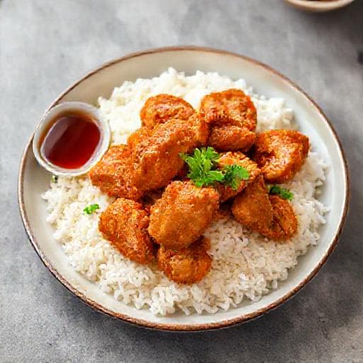 Quick Cơm Gà Xối Mỡ