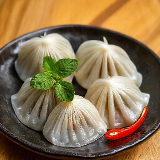 Bánh Nậm Lọc (Tapioca Flour Dumplings)