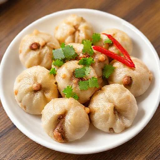 Bánh Ít Trần (Vietnamese Savory Glutinous Rice Dumplings)