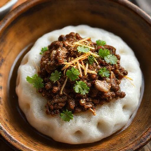 Bánh Đúc Nóng Truyền Thống
