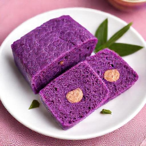 Quick Bánh Tét Lá Cẩm (Simplified)