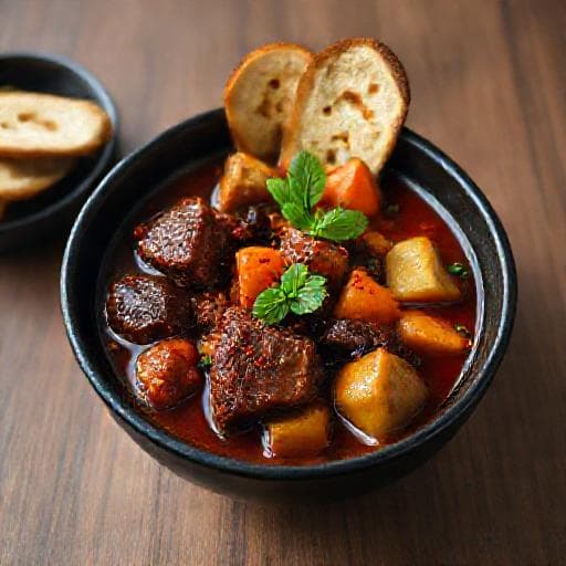Spicy Bò Kho with Hoisin Glaze