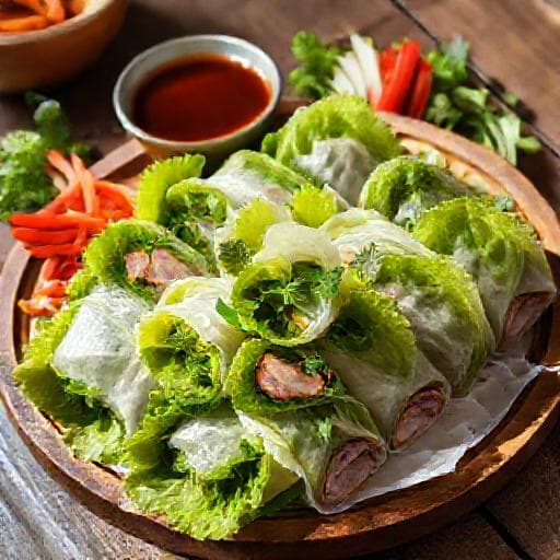 Bánh Tráng Cuốn Thịt Heo (Classic Vietnamese Pork Rolls)
