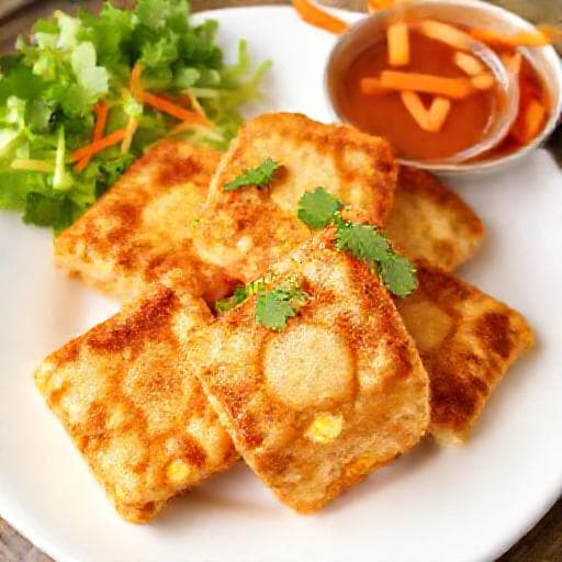 Bánh Bột Chiên (Classic Vietnamese Fried Rice Flour Cakes)