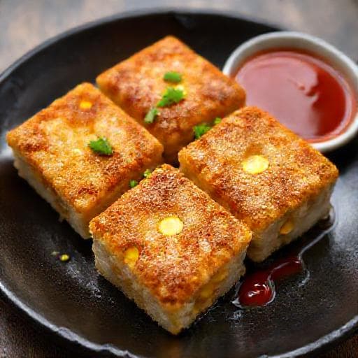 Bánh Bột Chiên Trứng Muối (Salted Egg Fried Rice Flour Cakes)