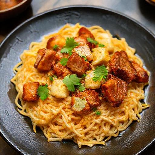 Bột Chiên with Crispy Pork Belly