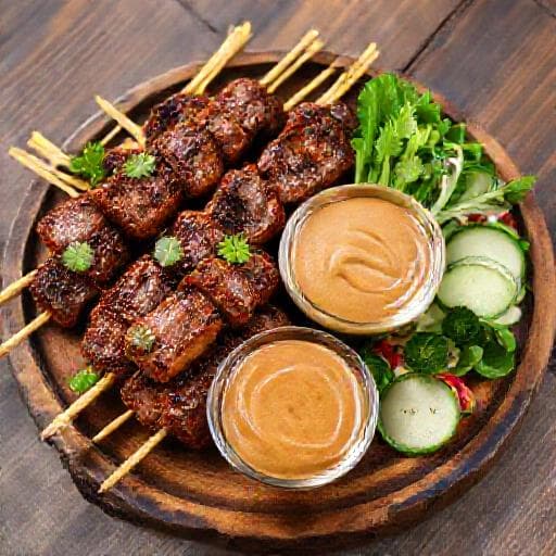 Nem Lụi Huế (Classic Grilled Pork Skewers)
