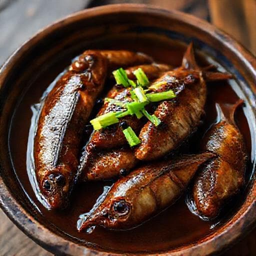 Cá Bống Kho Tiêu (Caramelized Goby Fish with Black Pepper)