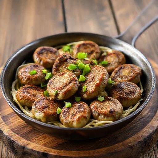 Quick Chả Cốm Skillet