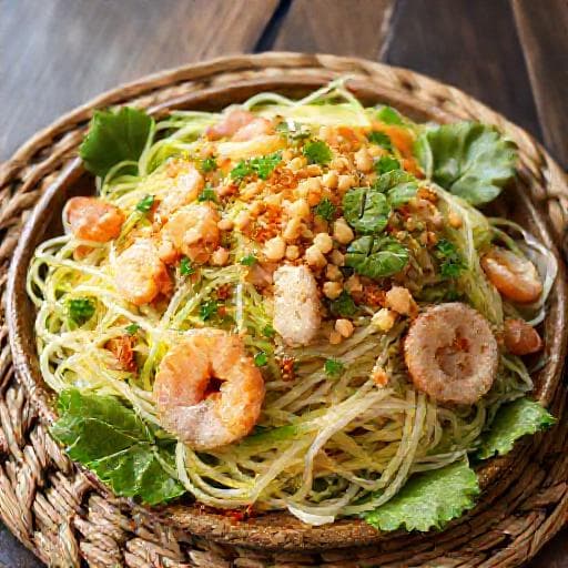 Gỏi Ngó Sen Tôm Thịt with Green Papaya