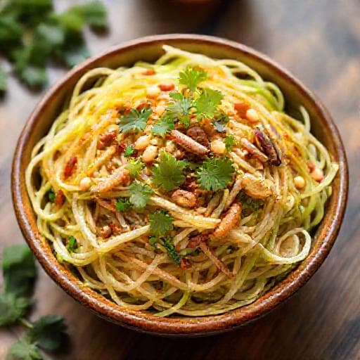 Gỏi Đu Đủ Tai Heo Vị Huế (Hue-Style Papaya Salad with Pig Ears)