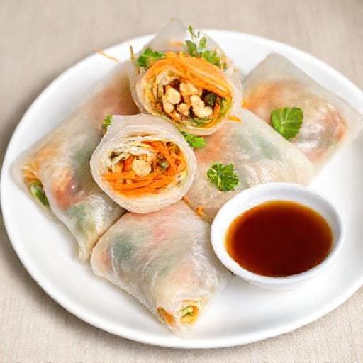 Quick Gỏi Cuốn Chay (Speedy Vegetarian Spring Rolls)
