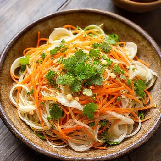 Nộm Hoa Chuối Truyền Thống (Traditional Banana Blossom Salad)