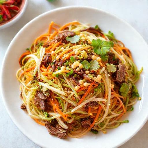 Nộm Bò Khô (Classic Dried Beef Salad)