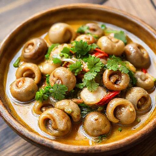 Ốc Len Xào Dừa (Classic Coconut Snail Stir-fry)
