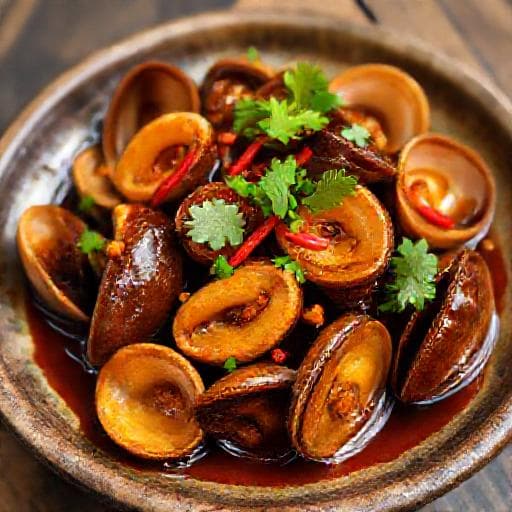 Sò Huyết Rang Me (Clams with Tamarind Sauce)