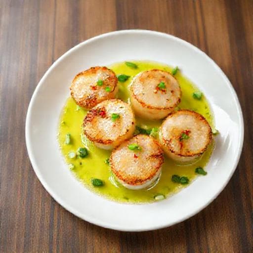 Quick Sò Điệp Nướng Mỡ Hành (Speedy Scallop Grill)