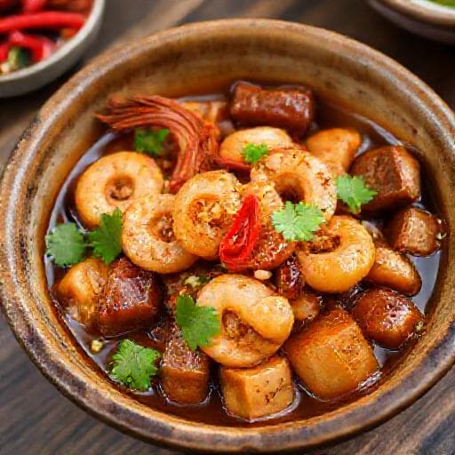 Tôm Rang Thịt (Classic Vietnamese Caramelized Shrimp and Pork Belly)