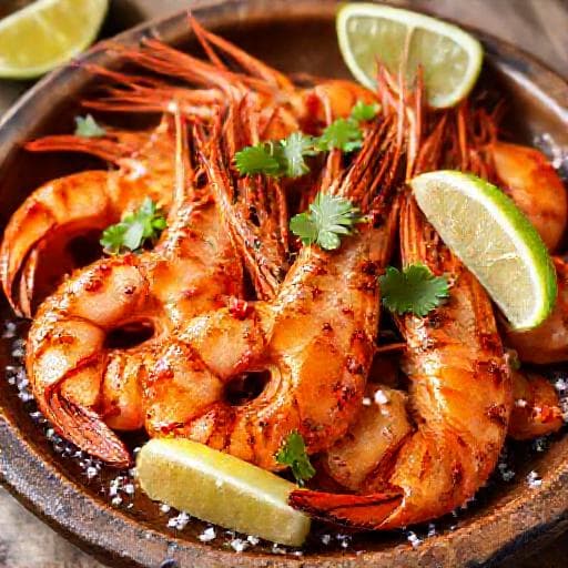 Tôm Nướng Muối Ớt (Classic Grilled Shrimp with Chili Salt)
