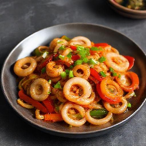Quick Mực Xào Chua Ngọt (Speedy Sweet and Sour Squid)