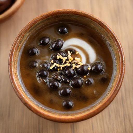 Chè Đậu Đen (Vietnamese Black Bean Sweet Soup)