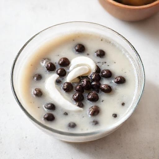 Quick Chè Đậu Đen (Simplified Black Bean Sweet Soup)