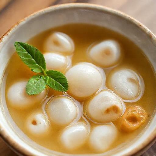 Chè Hạt Sen Long Nhãn (Lotus Seed and Dried Longan Sweet Soup)