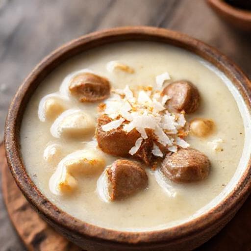 Chè Hạt Sen Long Nhãn with Coconut Milk