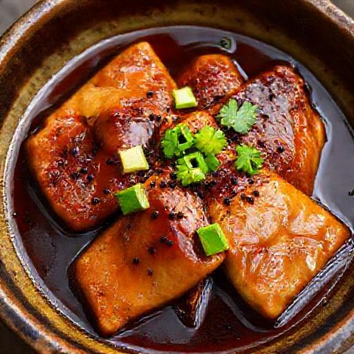 Cá Basa Kho Tiêu (Vietnamese Braised Catfish with Black Pepper)
