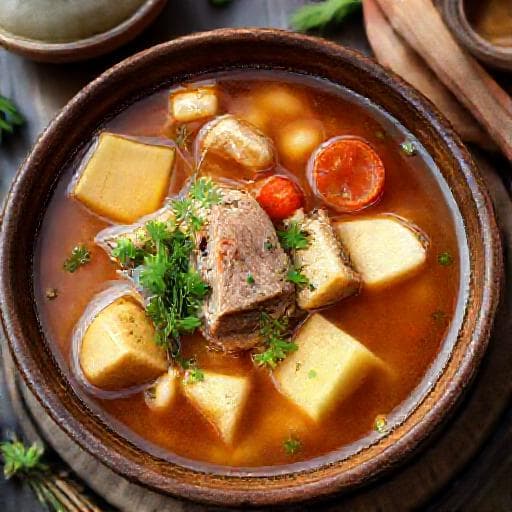 Canh Chua Cá Lóc Miền Tây (Mekong Delta Style Sour Fish Soup)