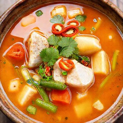 Canh Chua Cá Basa (Classic Sour Fish Soup)