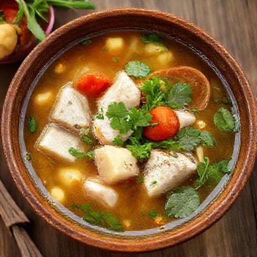 Canh Cá Nấu Măng Chua Miền Tây (Mekong Delta Style Sour Fish Soup)