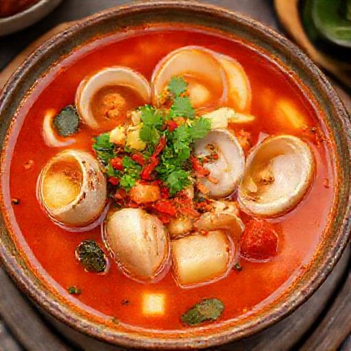 Canh Ngao Nấu Chua Vị Huế (Hue-Style Sour Clam Soup)