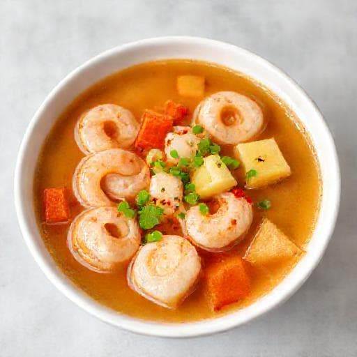 Quick Canh Chua Tôm (Simplified Shrimp Sour Soup)