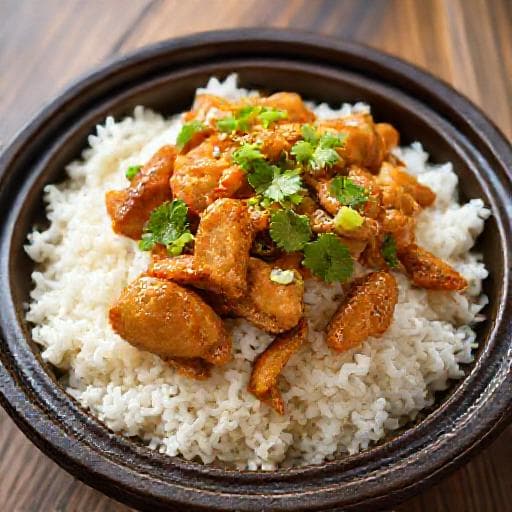 Cơm Niêu Gà (Clay Pot Rice with Chicken)