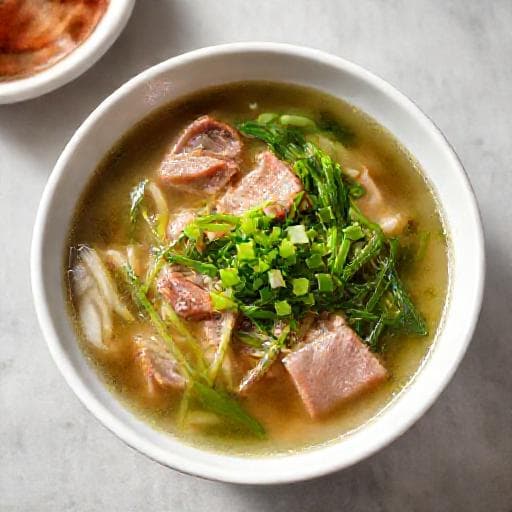Quick Canh Rong Biển Thịt Bò (Speedy Seaweed Beef Soup)
