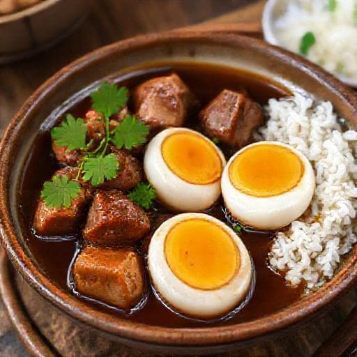 Thịt Kho Trứng Cút (Vietnamese Braised Pork Belly and Quail Eggs)