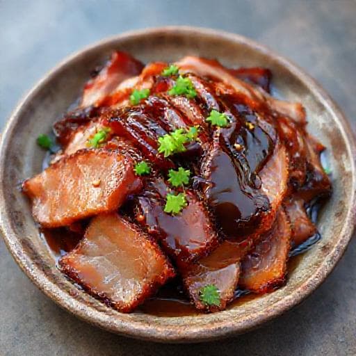 Thịt Ba Chỉ Rang Cháy Cạnh (Caramelized Pork Belly)
