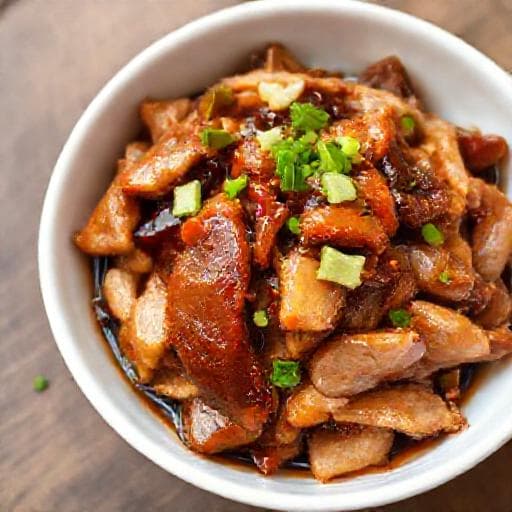 Quick Thịt Rang Mắm Tép (Speedy Pork with Fermented Shrimp Paste)