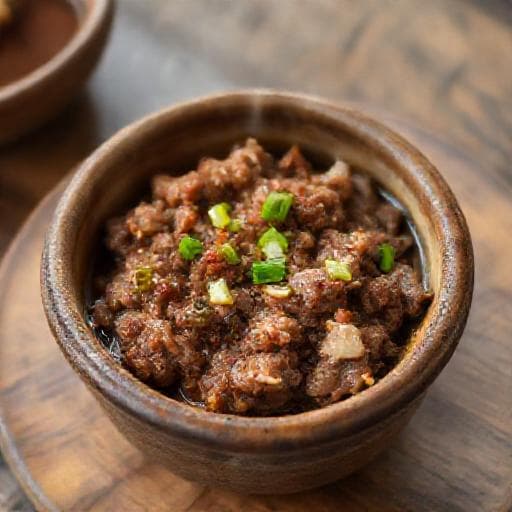 Quick Thịt Chưng Mắm Tép (Simplified)
