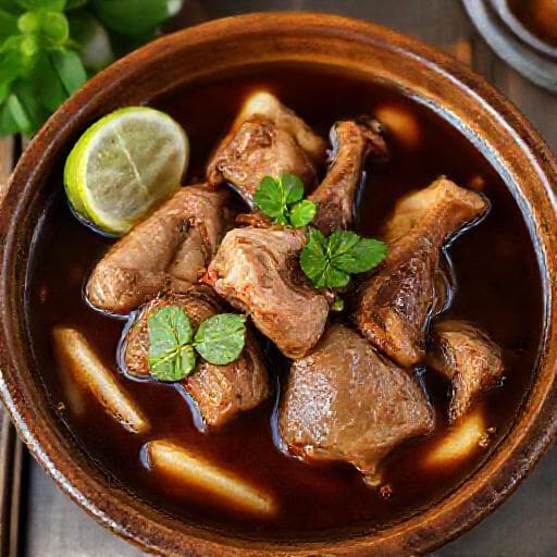 Chân Giò Giả Cầy with Galangal and Shrimp Paste