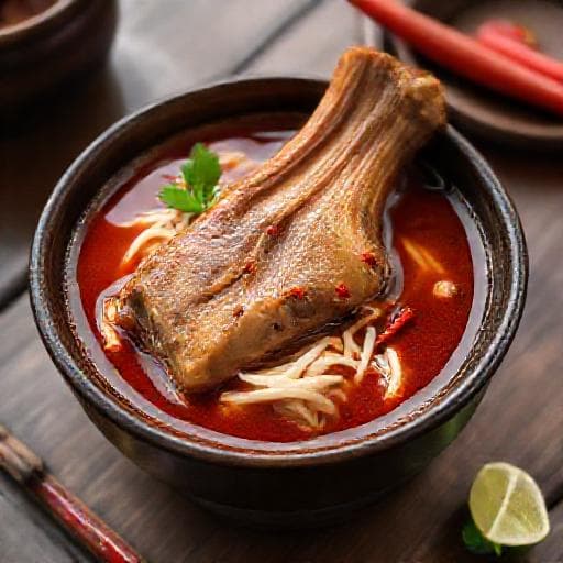 Chân Giò Hầm Măng Kiểu Huế (Hue-Style Pork Hock with Bamboo Shoots)