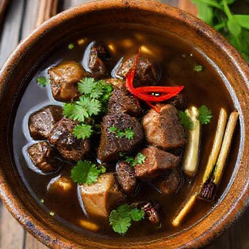 Bò Hầm Tiêu Xanh (Classic Vietnamese Green Peppercorn Beef Stew)