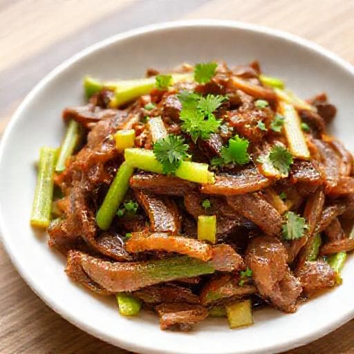 Bò Xào Cần Tây (Vietnamese Beef Stir-fry with Celery)