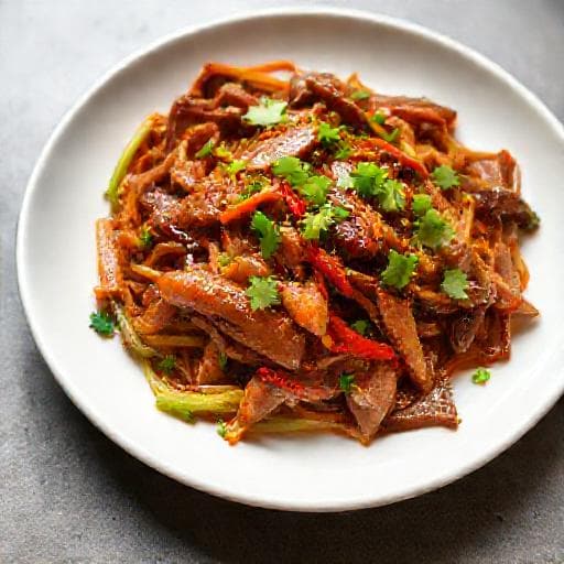 Quick Bò Xào Sả Ớt (Speedy Lemongrass Chili Beef)
