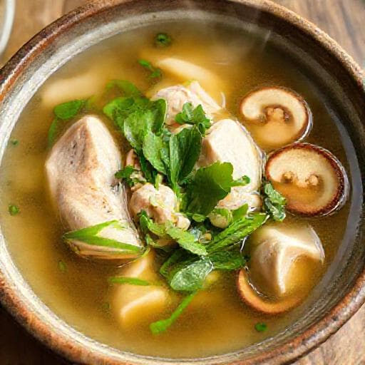 Quick Lẩu Gà Lá É (Simplified Vietnamese Chicken Hot Pot)