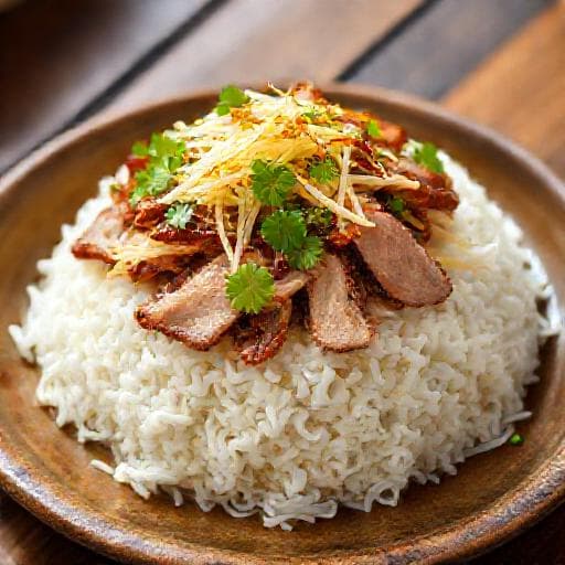 Cơm Âm Phủ (Vietnamese "Underworld Rice") - Traditional