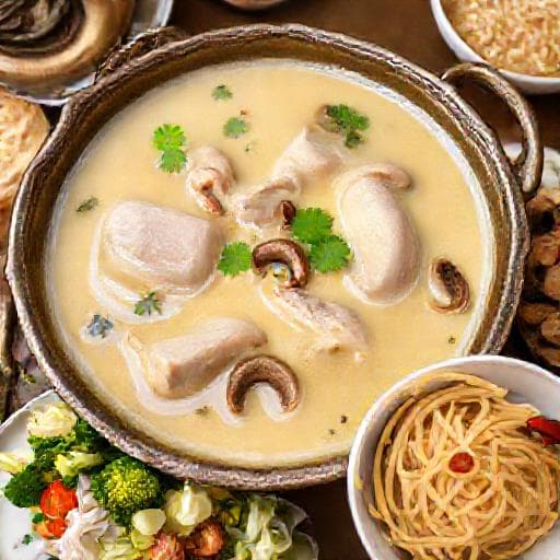 Lẩu Gà Ớt Hiểm with Coconut Milk